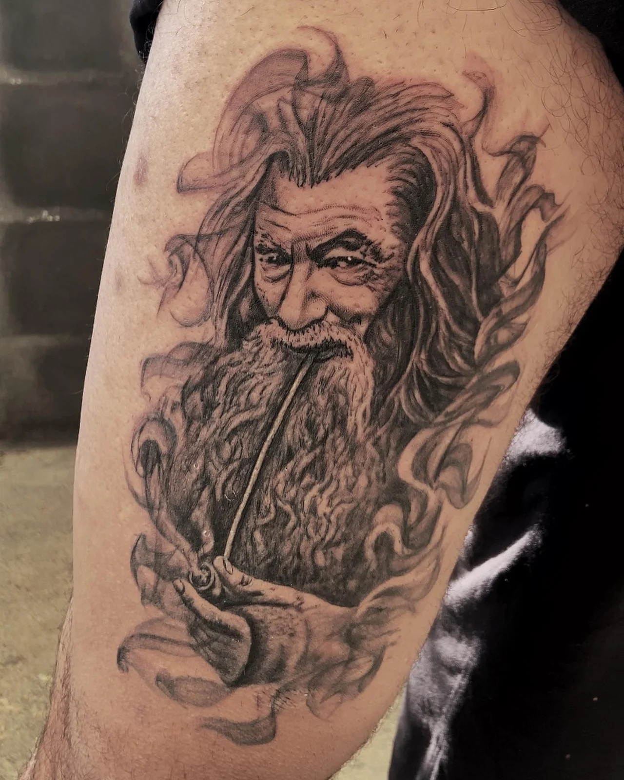 Tatuaje de Iván Pérez: Dioses y leyendas