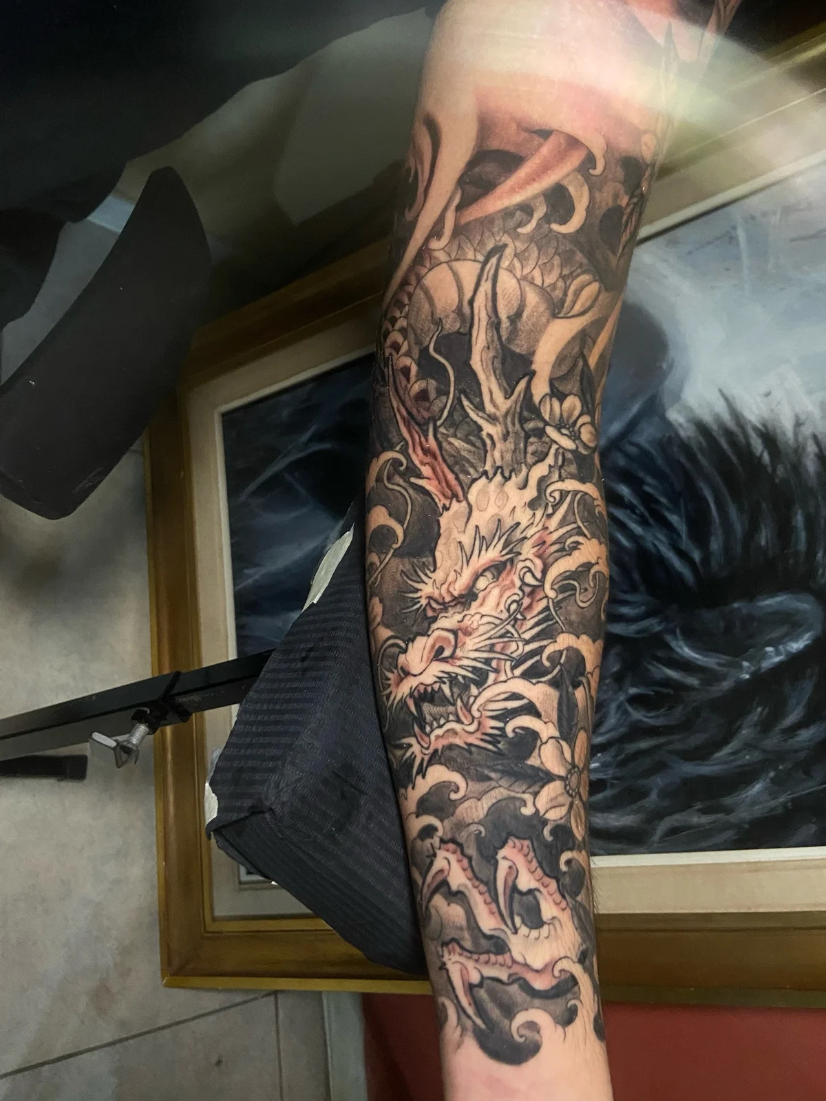 Tatuaje de Iván Pérez: Una manga, mil detalles