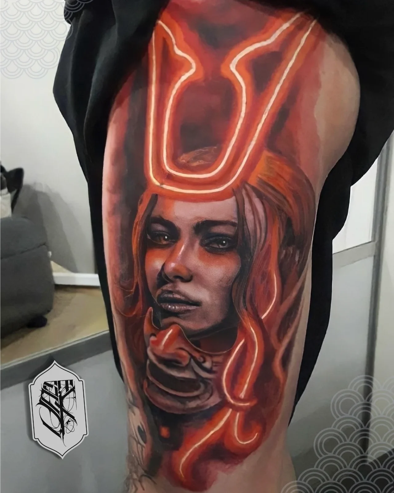 Tatuaje de Iván Pérez: Al rojo vivo